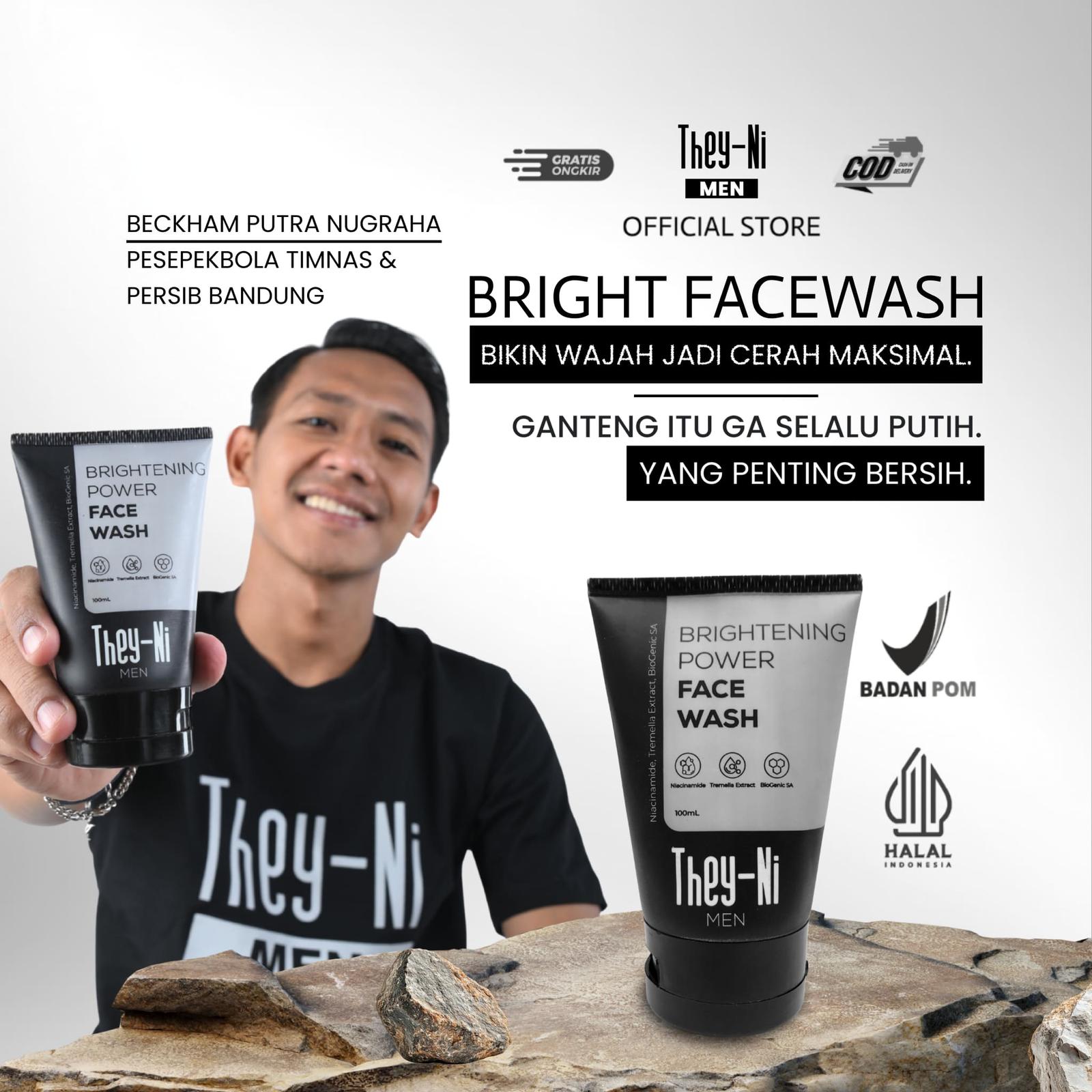 THEY-NI MEN BRIGHTENING POWER FACE WASH 100mL